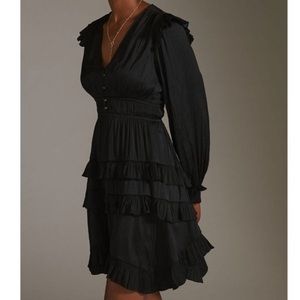 NEW with tags!! Anthropologie Tiered Ruffled Mini Dress. Size XXS